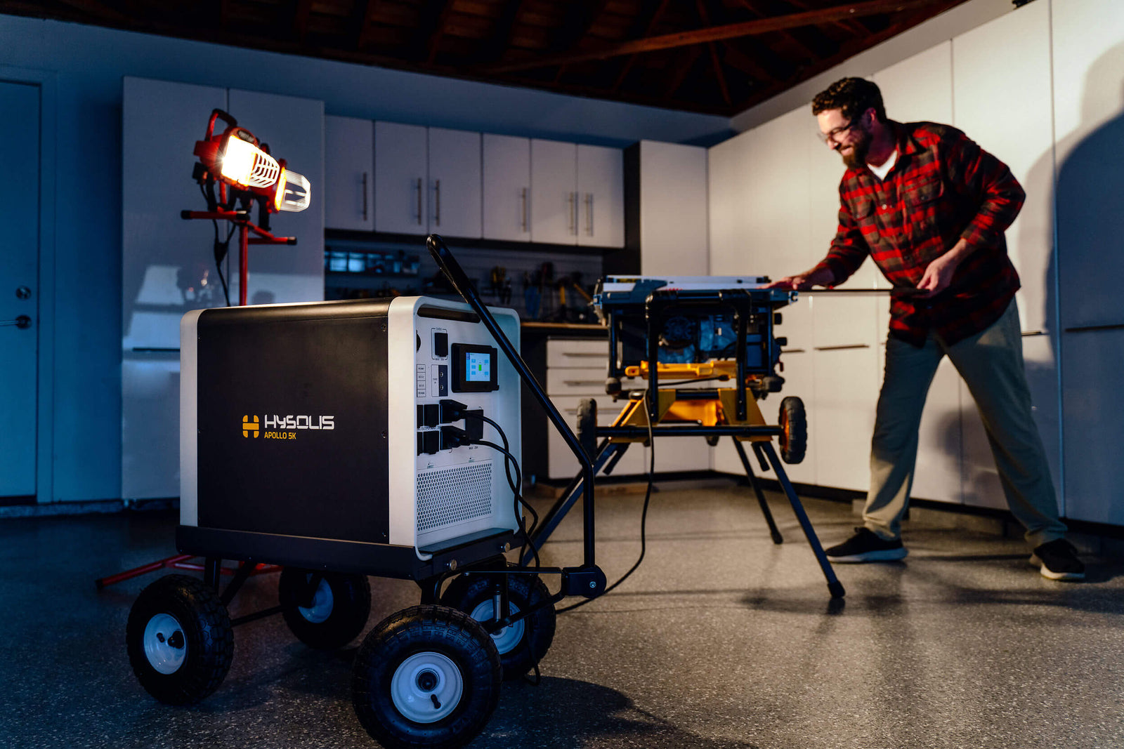 Power Through Storms: How to Stay Prepared with the Apollo 5K Portable Solar Power Generator