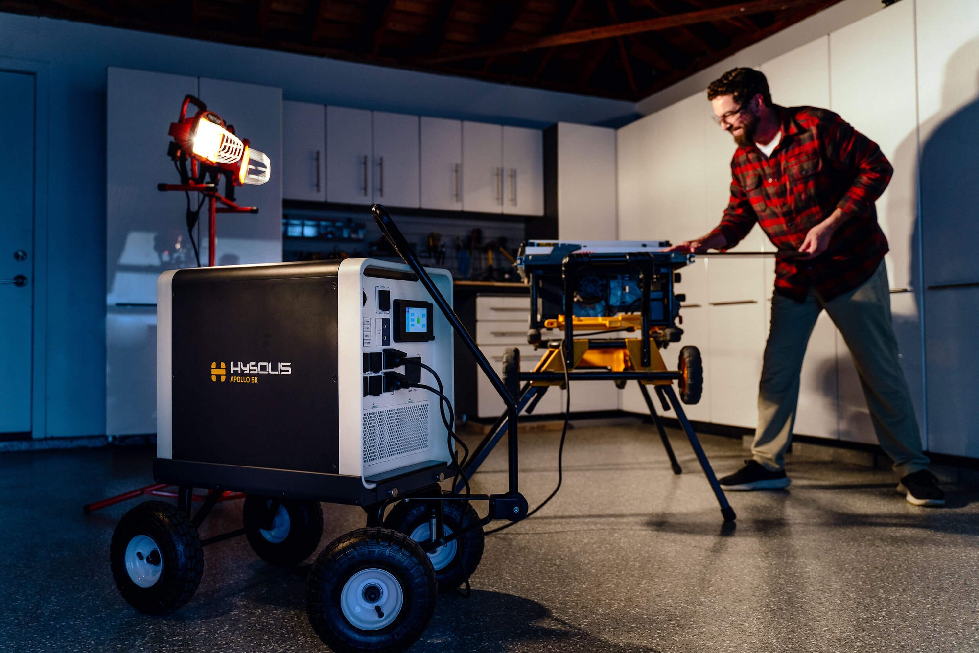 Power Through Storms: How to Stay Prepared with the Apollo 5K Portable Solar Power Generator