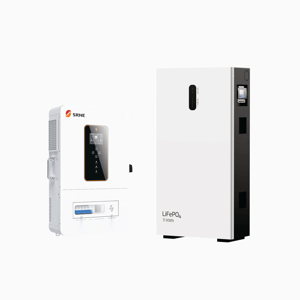 SRNE ABP 6.5kW Off-Grid Inverter + 11.06kWh Battery Storage
