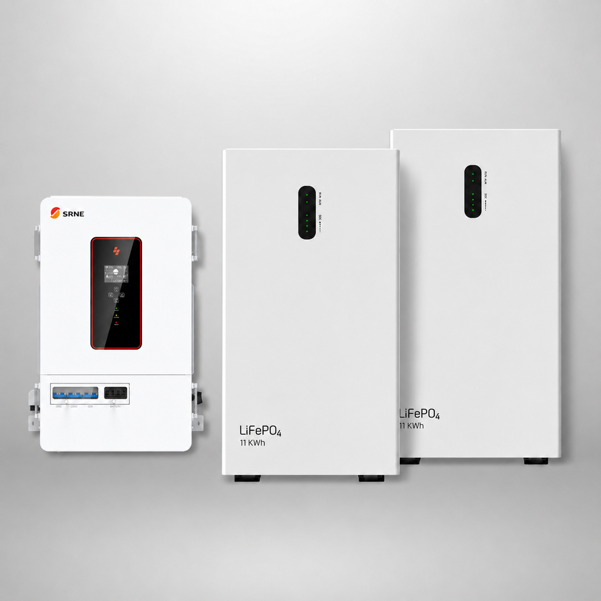 SRNE ASP 16kW Off-Grid Inverter + Hysolis 22.12kWh Battery Storage