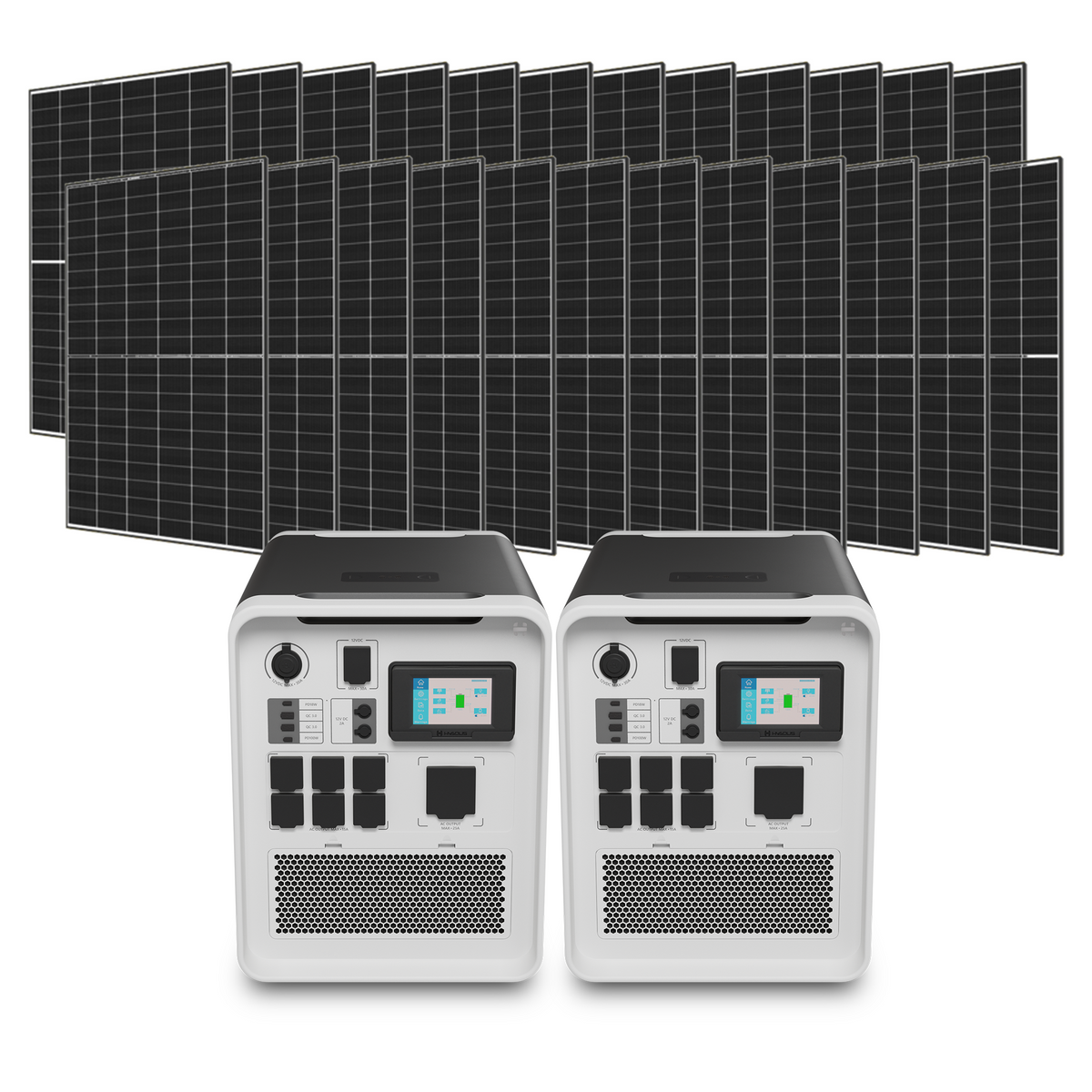 Apollo 5K • Max Solar 240V Kit (6kW Output | 10.8kWh Storage | 9.8kW Solar)