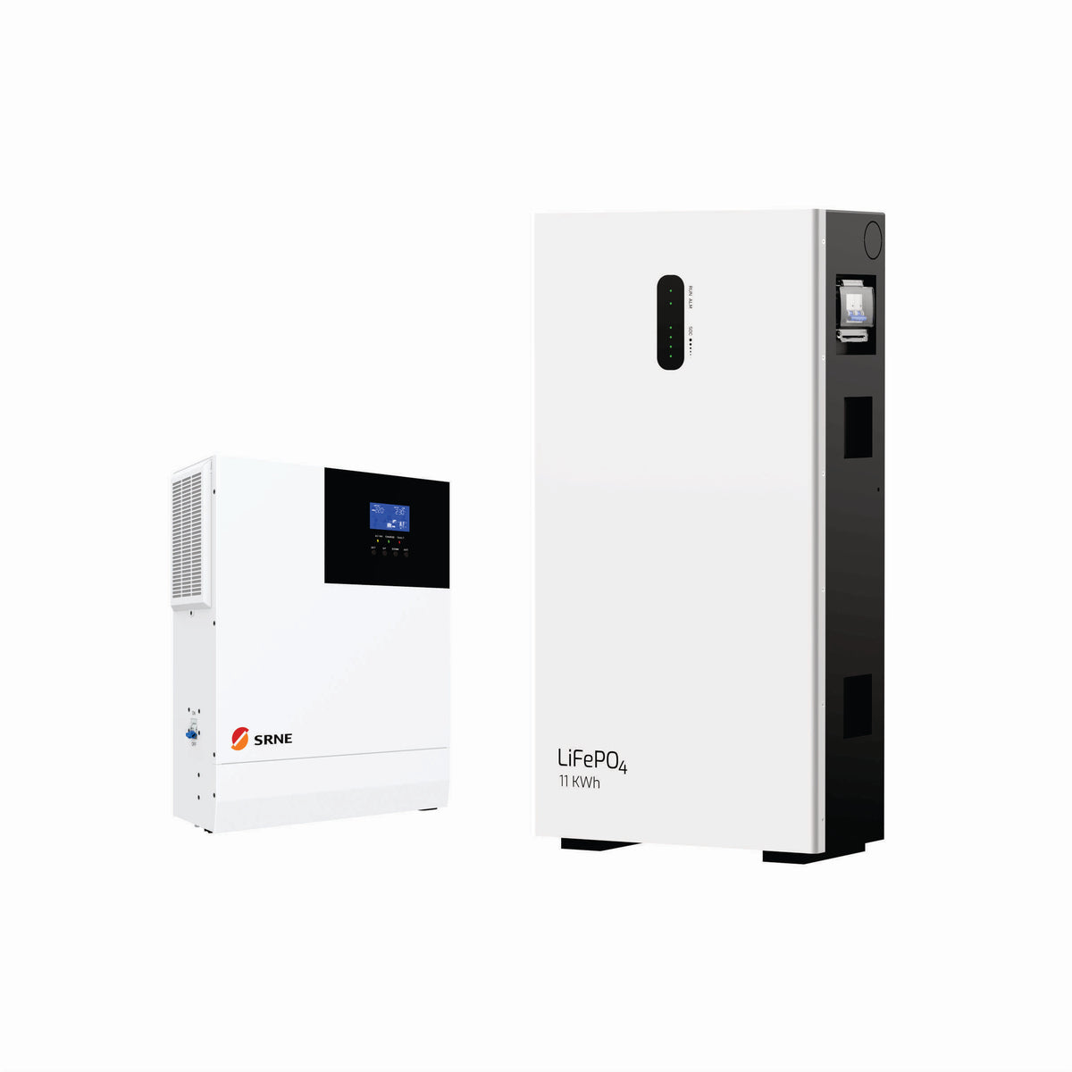 SRNE HF 5KW Off-Grid Inverter + Hysolis 11.06 kWh Battery Storage
