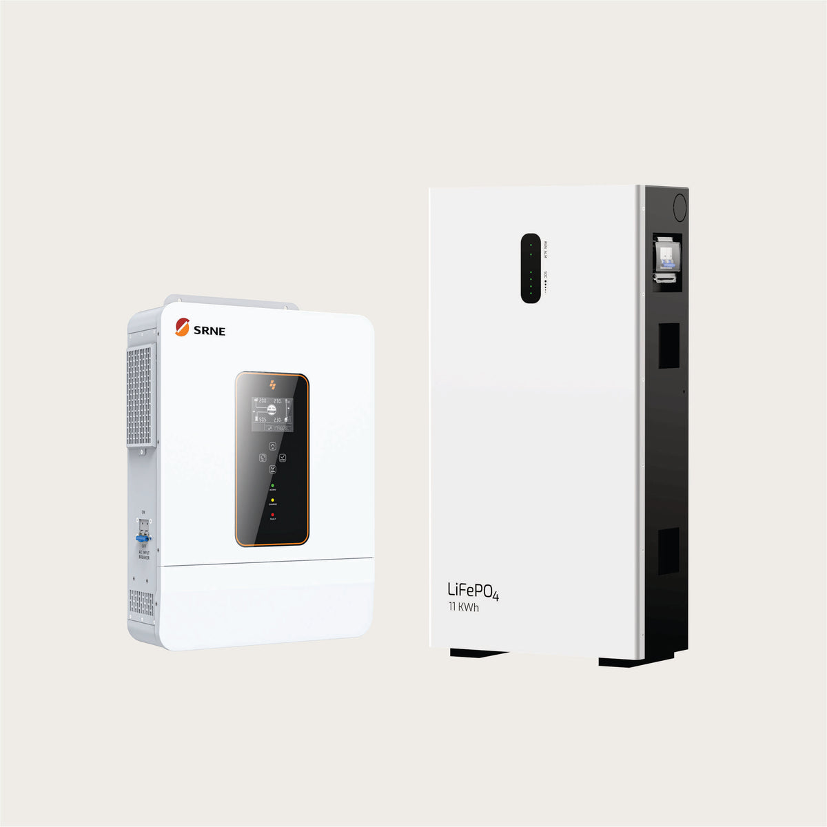 SRNE ASP 6.5kW Off-Grid Inverter + 11.06kWh Battery Storage
