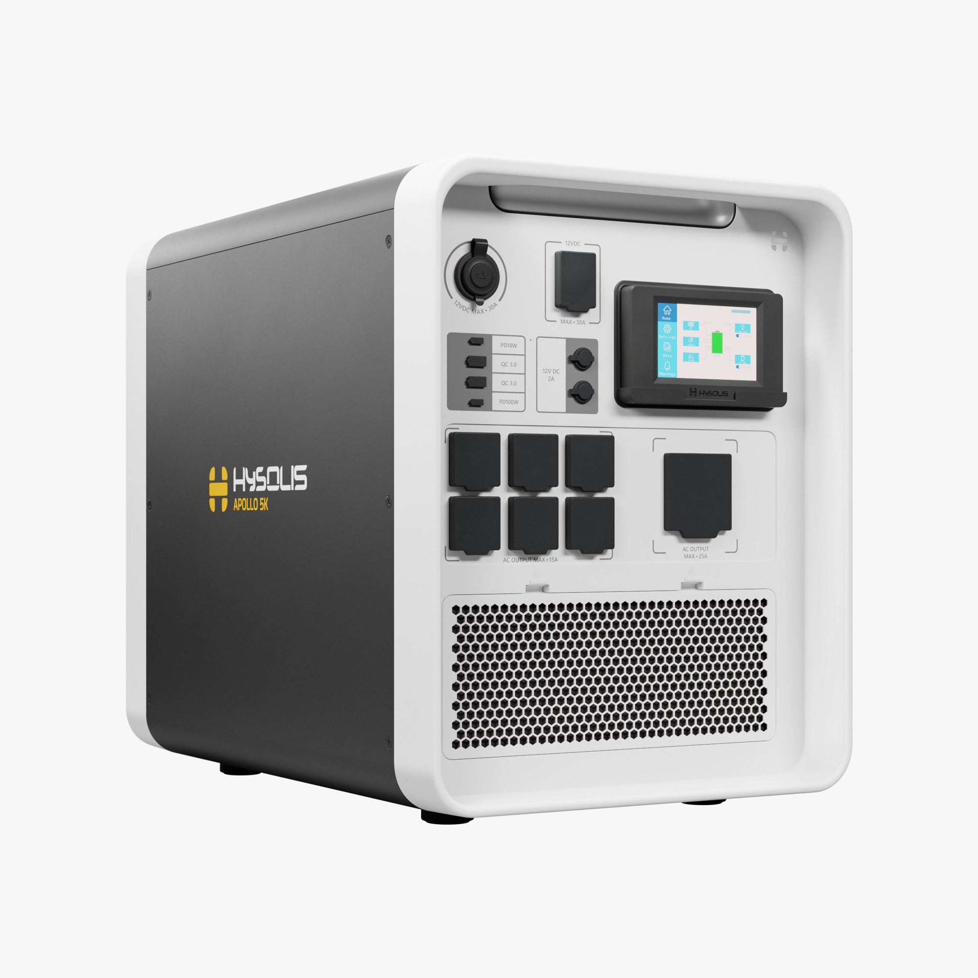 HYSOLIS, 45kWh Lithium Battery 3kW rated output 15kW Solar Power All-in-one  Plug n Play Solar Generator